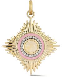 Storrow Jewelry - 14Kt Vivienne Medallion Necklace - Lyst