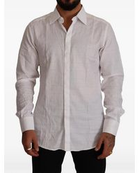 Dolce & Gabbana - Getailleerd Overhemd - Lyst