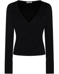 Max Mara - V-Neck Top - Lyst