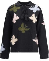 BAZISZT - Bowrain Pullover Mit Quasten - Lyst