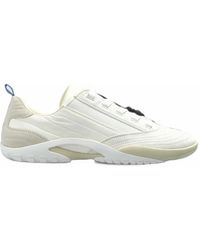 Lanvin - Sneakers Mit Gestepptem Einsatz - Lyst