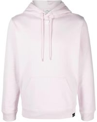 Courreges - Hoodie En Coton À Logo Brodé - Lyst