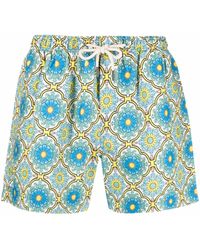 Peninsula - Anacapri Printed Swimming Shorts - Lyst