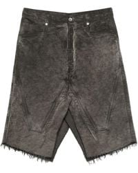 Rick Owens - Silvered Midi Skirt - Lyst