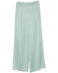 Fabiana Filippi - Satin Wide-Leg Trousers - Lyst