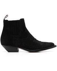 Sonora Boots - Hidalgo 45mm Suede Ankle Boots - Lyst
