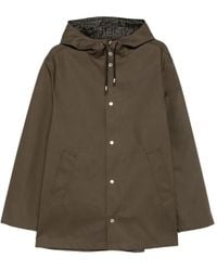 Fendi - Ff-Monogram-Print Hooded Parka - Lyst
