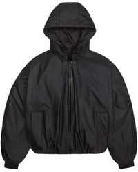 Rains - Zipped Hooded Jacket - Lyst