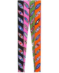 Emilio Pucci - Legging Met Abstracte Print - Lyst