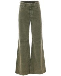 TRUE AVENUE - Clara Flared Corduroy Trousers - Lyst