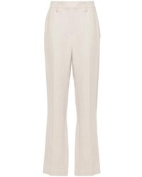 Brunello Cucinelli - Tapered Tailored Trousers - Lyst