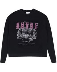 Rhude - Chateau Marmont Pullover Mit Grafischem Print - Lyst