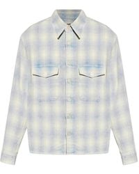 AllSaints - Santos Checked Shirt - Lyst