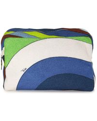Emilio Pucci - Abstract-print Make Up Bag - Lyst