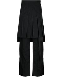 Thom Browne - Super 120's Collage Pleated Trousers Skirt - Lyst