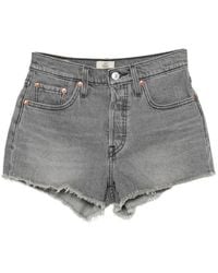 Levi's - Frayed Shorts - Lyst