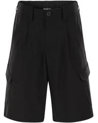 Herno - Cargo Pleated Shorts - Lyst