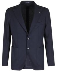 Tagliatore - Montecarlo Long-Sleeve Jacket - Lyst