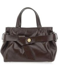 Gianni Chiarini - Small Miranda Knotted Leather Tote Bag - Lyst