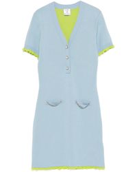 white christmas dresses Gradient Rib Dress main image 1