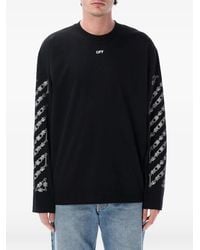 Off-White c/o Virgil Abloh - Arrows Diagonals Long-Sleeve T-Shirt - Lyst
