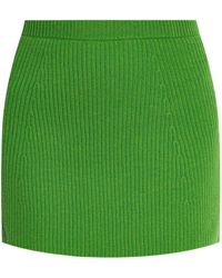 Sportmax - Ribbed-Knit Mini Skirt - Lyst