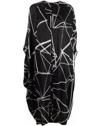 Rick Owens - Cappotto Con Cappuccio - Lyst