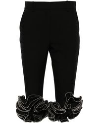 Coperni - Broek Met Ritsdetail En Ruches - Lyst