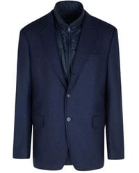 Fay - Two-Button Peak-Lapel Jacket - Lyst