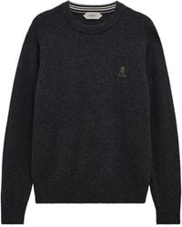 Pringle of Scotland - Crew-Neck Logo Sweater - Lyst