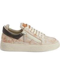 Giuseppe Zanotti - Zip Detailing Trainers - Lyst