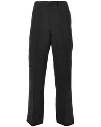DIESEL - Panelled Straight Trousers - Lyst