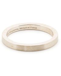 Le Gramme - 3g Brushed Sterling Silver Ring - Lyst