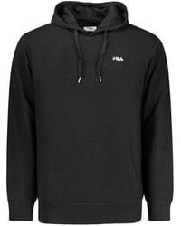 Fila - Logo-Patch Hoodie - Lyst