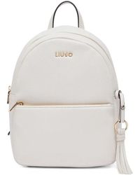 Liu Jo - Mochila Mediana Con Letras Del Logo - Lyst