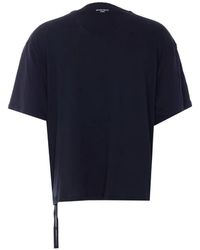 Ann Demeulemeester Sketchbook T-Shirt in Blue for Men | Lyst