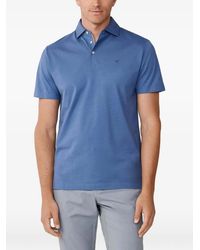 Hackett - Poloshirt Met Borduurwerk En Knopen - Lyst