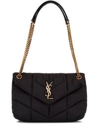 Saint Laurent - Small Puffer Quilted Shoulder Bag - Lyst