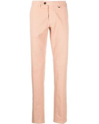 Canali - Pressed-crease Cotton Chinos - Lyst