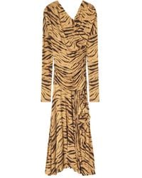 Ganni - Midi Dresses - Lyst