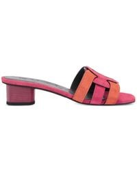 Furla - Cilindro Cut-Out Sandals - Lyst