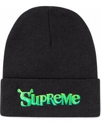 Supreme - X Shrek Logo Beanie - Lyst