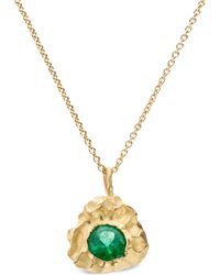 Elhanati - 18Kt L'Amore Emerald Necklace - Lyst