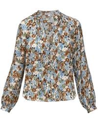 Veronica Beard - Blouse Met Bloemenprint - Lyst