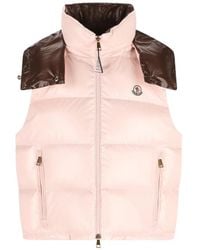 Moncler - Gilet Niverolle Court - Lyst