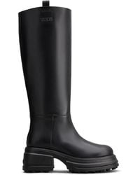 Tod's - Platform Boots - Lyst