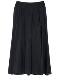 Susanne Bommer - Gathered Flared Maxi Skirt - Lyst