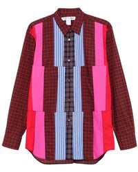 Comme des Garçons - Patchwork Plaid Shirt - Lyst
