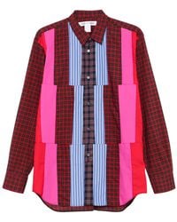 Comme des Garçons - Patchwork Plaid Shirt - Lyst