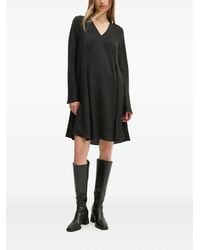 Bruuns Bazaar - V-Neck Flared Dress - Lyst
